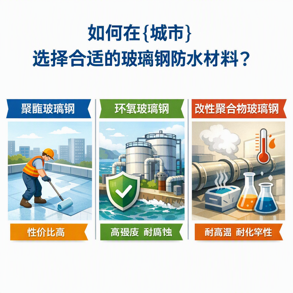 如何在中山选择合适的玻璃钢防水材料?