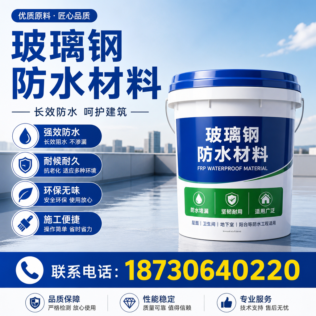 从零开始了解玻璃钢防水材料,中山 入门指南