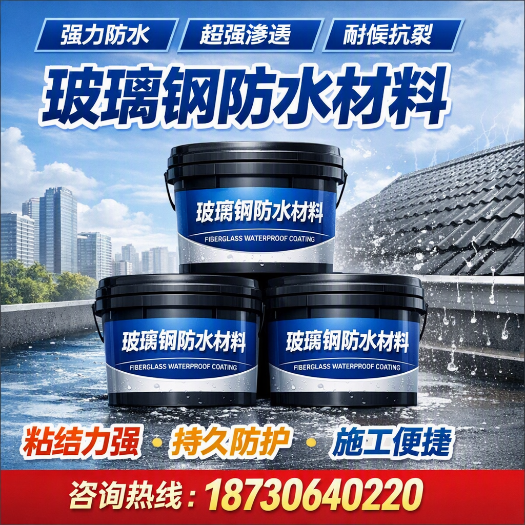 了解玻璃钢防水材料的市场趋势，中山 企业不可不知